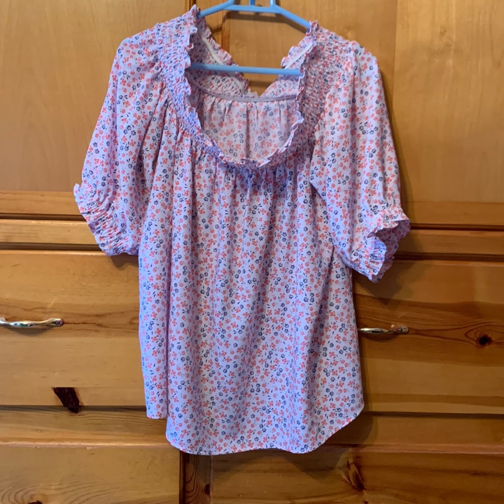NWOT.  Loft outlet off the shoulder top.  XXL.